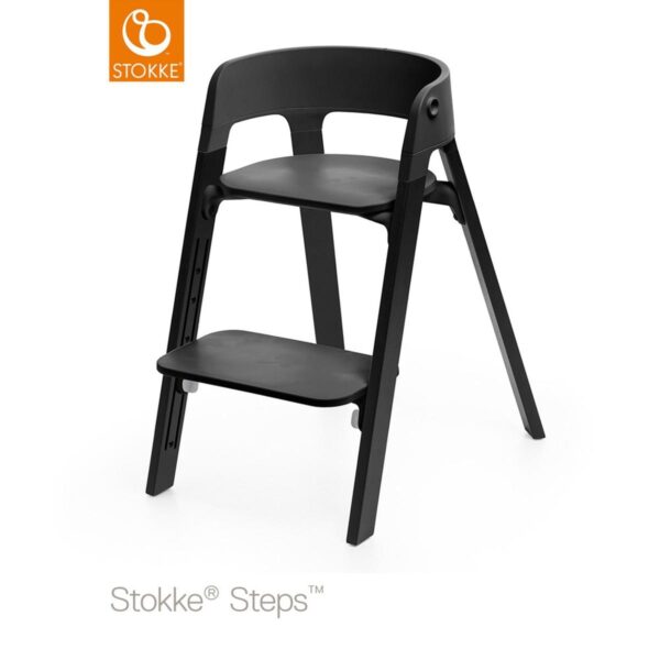 Stokke® Steps Stol Black/Black