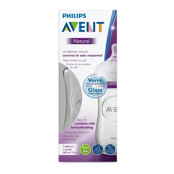 Philips Avent Natural Glassflaske 240ml