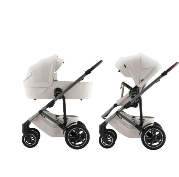 NYHET! Komplett Barnevogn Britax Smile 5Z, Soft Taupe - Lux