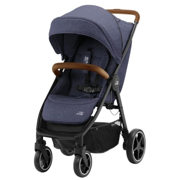 Britax B-Agile R, Navy Inc m/ Brunt Håndtak