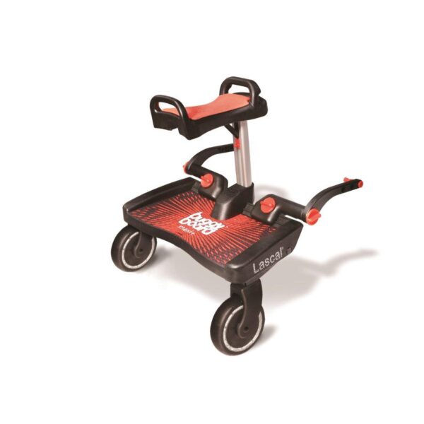 Lascal Universalt Ståbrett Buggy Board Maxi+, Rød/Rød