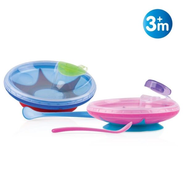 Nuby Warming Plate Blue 3m+