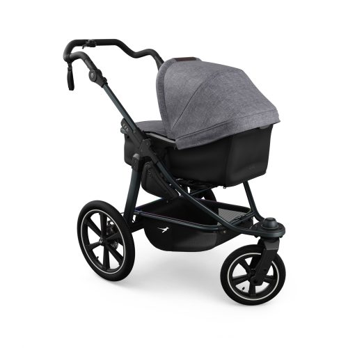 TFK Pro 2-i-1 kombivogn – den ultimate joggevognen for aktive familier, Premium grå