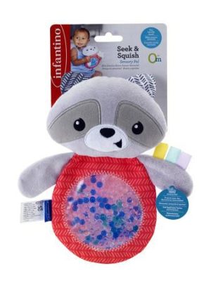 infantino seek & squish sensory pal