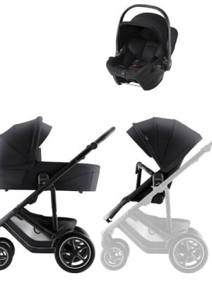 britax, smile 5z inkl. core – carbon black style