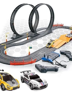 slot car race track set – high speed racing