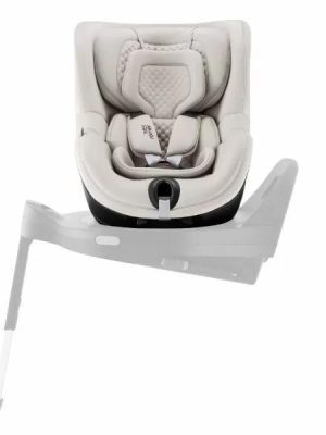 britax, dualfix 5z i size, småbarnstol, lux – soft taupe