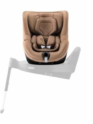 britax, dualfix 5z i size, småbarnstol, lux – warm caramel
