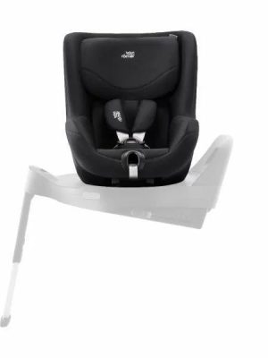 britax, dualfix 5z i size, småbarnstol, classic – deep black