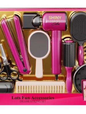 frisØrsett – stort 17 deler | liduo shiny hair salon