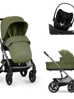 cybex talos s lux, moss green, 4in1, inkl. cloud g + base