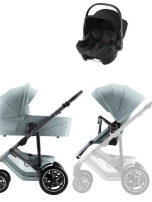 britax, smile 5z inkl. core – harbor blue style