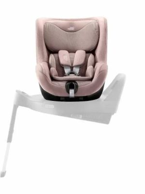 britax, dualfix 5z i size, småbarnstol, style – dusty rose