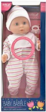 dollsworld baby babble dukke 38cm