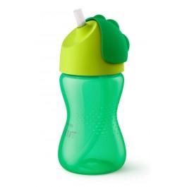 philips avent sugerørkopp, 300ml grønn/grønn