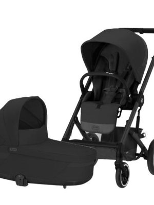 cybex, duovogn, balios s lux moon black
