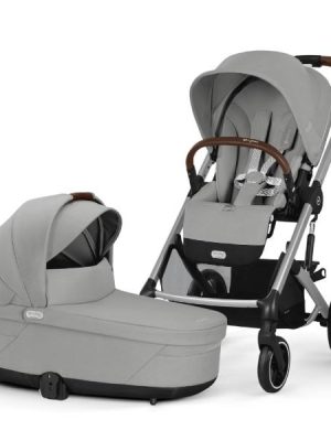 cybex, duovogn, balios s lux stone grey