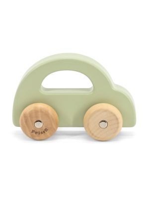polarb wooden car grønn