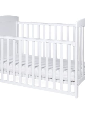 tinynord sprinkelseng dropside hvit