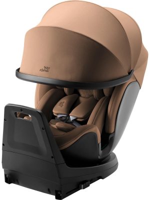 britax römer, swivel grow max air, fra nyfødt til 7 år, warm caramel lux