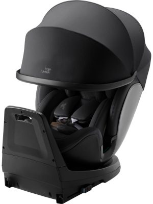 britax römer, swivel grow max air, fra nyfødt til 7 år, onyx black lux