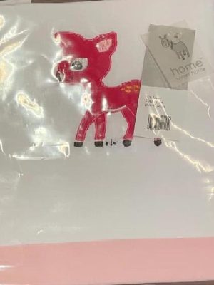 vogn/vuggesett 65x80cm home bambi rosa