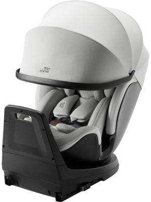 britax römer, swivel grow max air, fra nyfødt til 7 år, linen grey lux