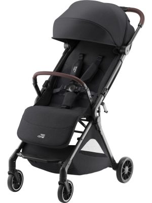britax römer tira – lett og kompakt sportsvogn fra nyfødt til 22 kg, carbon black