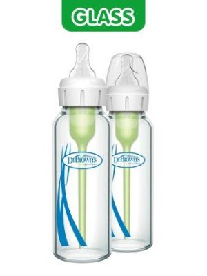 dr browns option+ glassflaske 250ml standard 2pk
