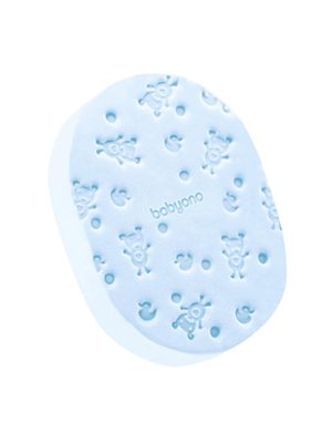 babyono, myk babysvamp, blå