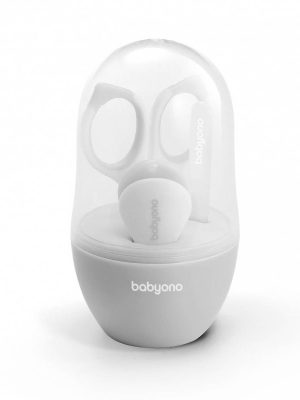 neglepleiesett babyono grå