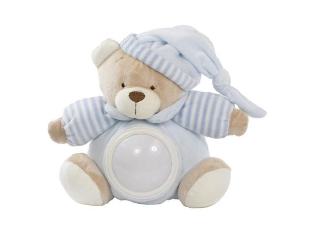 Tinka Baby Bamse m/Lys 21cm Blå