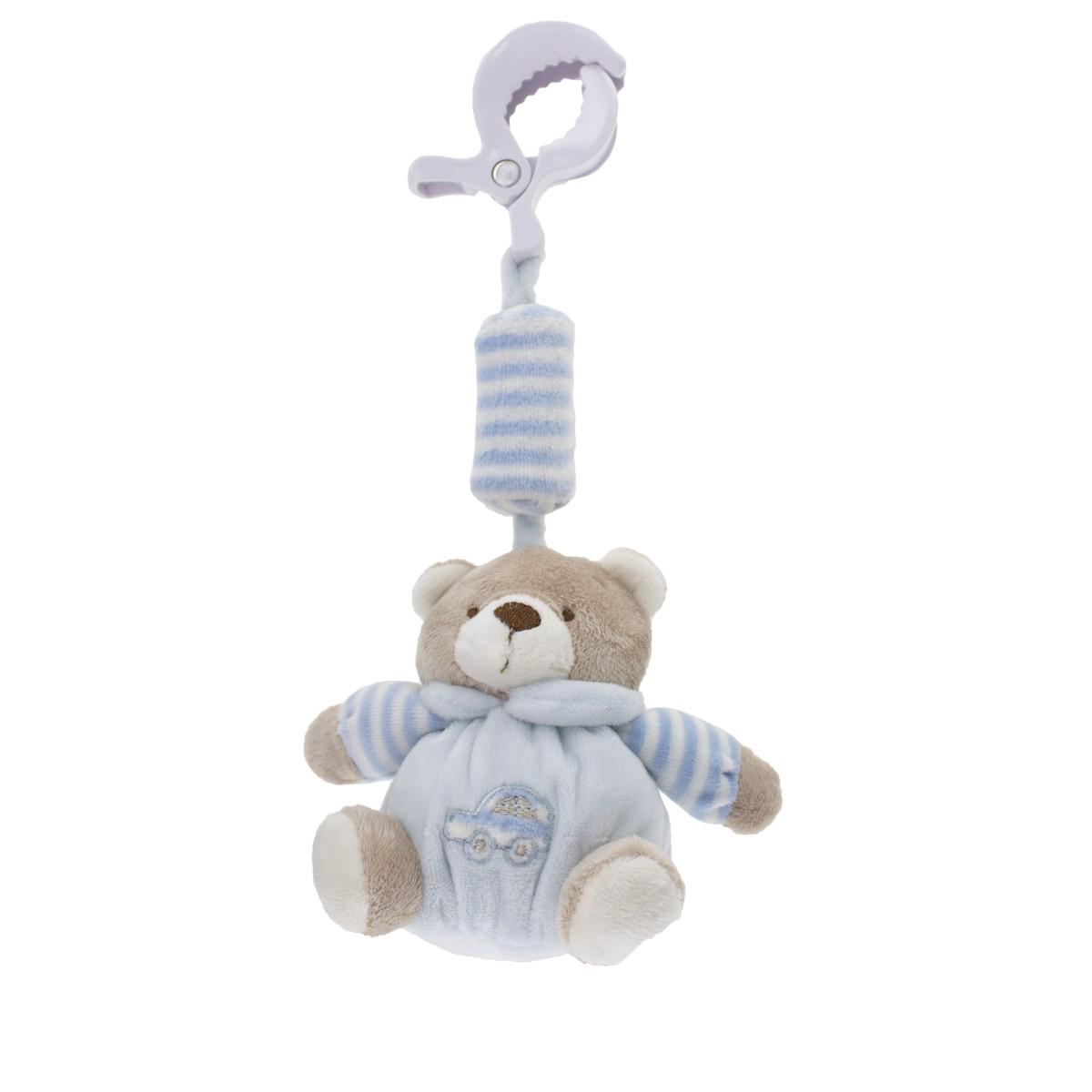 Rangle Bamse Blå med Klype Tinka Baby