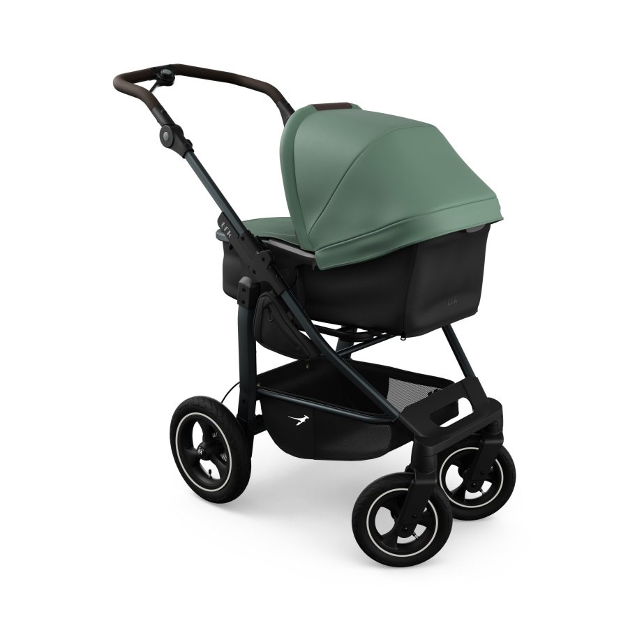 TFK Mono4 2-i-1 kombivogn med lufthjul, Olive